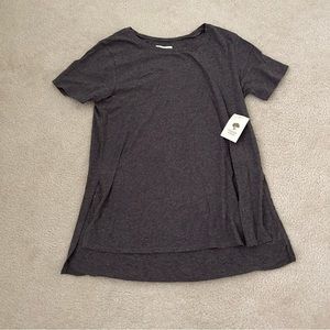 Tucker + Tate Grey Split Shirt